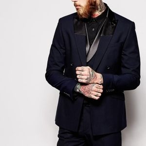 PRICE DROP! ASOS Slim Fit Double Breasted Tuxedo 40S Short
